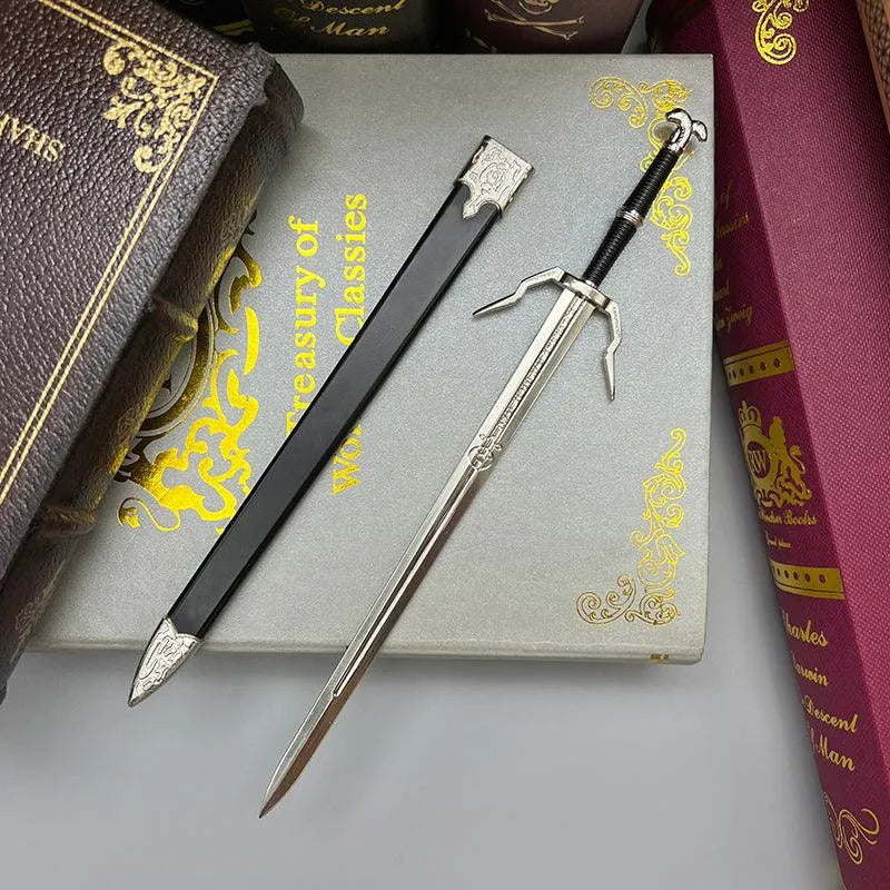 Geralt's Silver Sword - 1:6 Witcher 3 Promo Replica | BlacksmithSONG - BlacksmithSONG