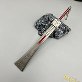 Hardedge Sword Replica | Final Fantasy VII Cloud Strife | 1:6 Scale Metal Collectible | BlacksmithSONG - BlacksmithSONG