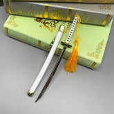 Wado Ichimonji Katana Replica | Zoro One Piece Metal Sword | 1:6 Scale | BlacksmithSONG - BlacksmithSONG