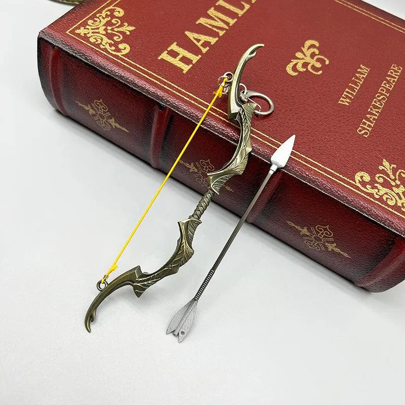 Auriel's Bow Skyrim Replica | 1:6 Scale Bow | Elder Scrolls V Collectible | BlacksmithSONG - BlacksmithSONG