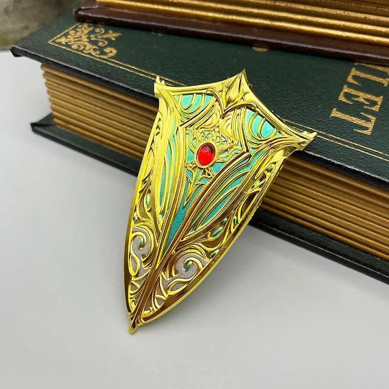 Viconia's Walking Fortress Replica | Baldur's Gate 3 Shield | Metal Collectible | BlacksmithSONG - BlacksmithSONG