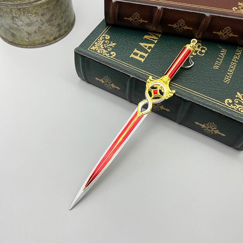 Crimson Mischief Replica | Baldur's Gate 3 Shortsword | 1:6 Scale Metal Collectible | BlacksmithSONG - BlacksmithSONG