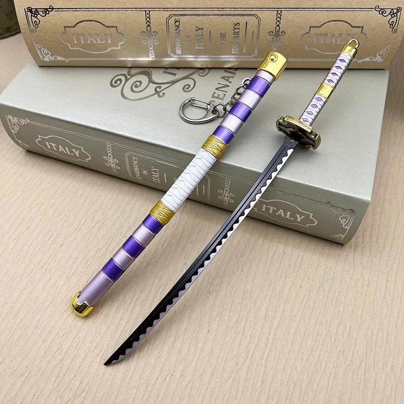 Nidai Kitetsu Katana Replica | One Piece Metal Sword | 1:6 Scale Collectible | BlacksmithSONG - BlacksmithSONG