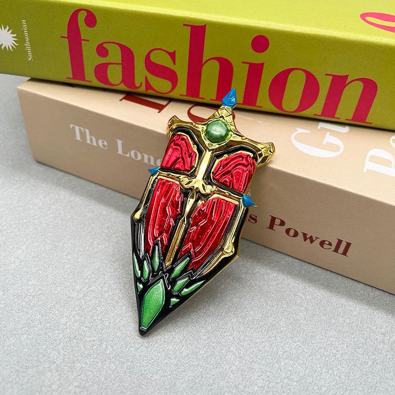 Sword Breaker's Bulwark Replica | WoW Shield | 1:6 Scale Metal Collectible | BlacksmithSONG - BlacksmithSONG