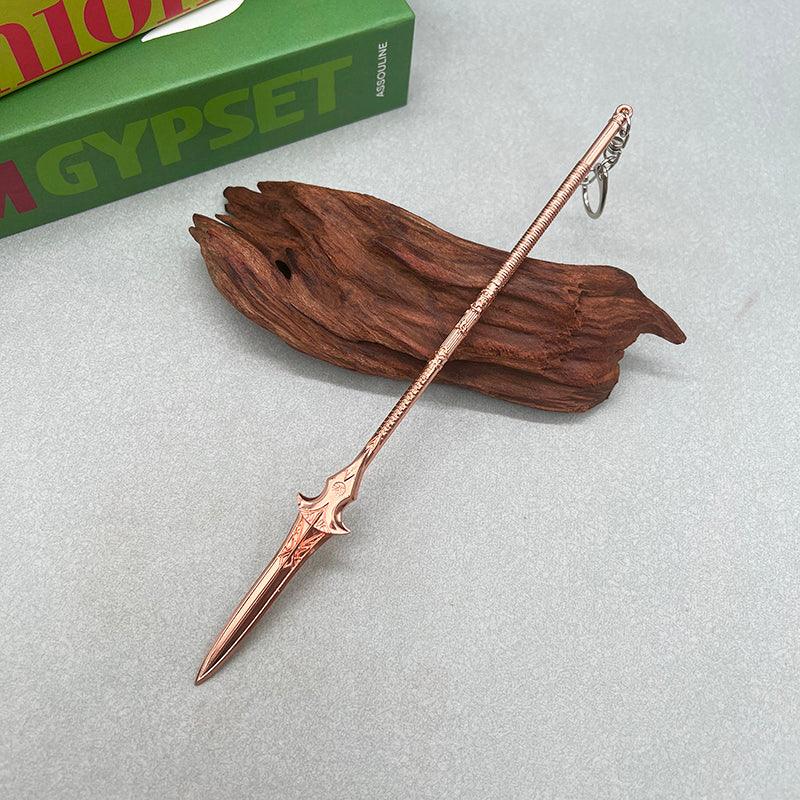 Gungnir Spear Replica | God of War Odin Weapon | Metal Collectible | BlacksmithSONG - BlacksmithSONG