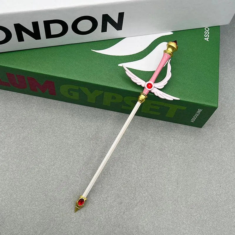 The Sword Cardcaptor Sakura Replica | Clow Card Metal Collectible | BlacksmithSONG - BlacksmithSONG