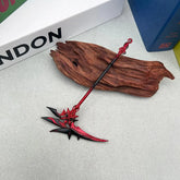 Arlecchino Scythe Replica | Genshin Impact Metal Weapon | Collectible | BlacksmithSONG - BlacksmithSONG