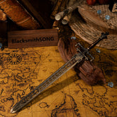 Sword of Night and Flame Replica | Elden Ring Legendary Weapon | 30cm Model