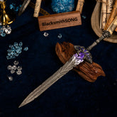 Lazuli Glintstone Sword Replica | Elden Ring Sorcerer Weapon | 30cm Model