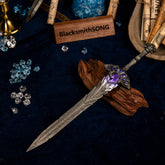 Lazuli Glintstone Sword Replica | Elden Ring Sorcerer Weapon | 30cm Model