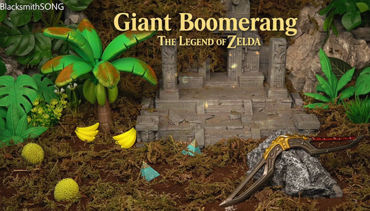 Is This 17cm Giant Boomerang the Ultimate Zelda Jungle Prop for Your Desk?