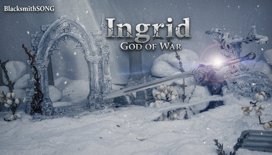 The Sentient Blade: Engineering the 22cm, 88g Ingrid Sword Metal Replica