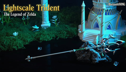 The Longest Reach: Forging the 29cm Lightscale Trident Metal Replica