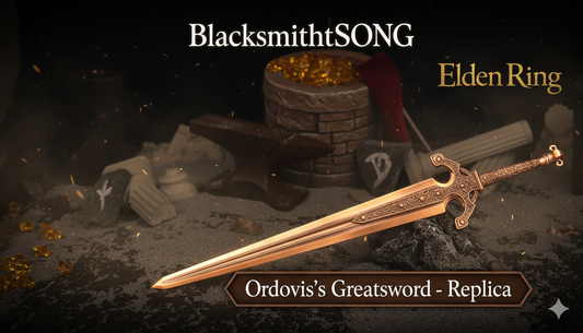 The Primordial Alloy: Engineering the 167g "Ordovis's Greatsword" Replica