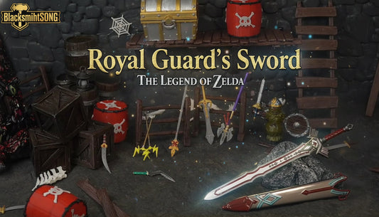 The Training Room Paradox: 21cm Royal Guard's Sword Replica (104g)