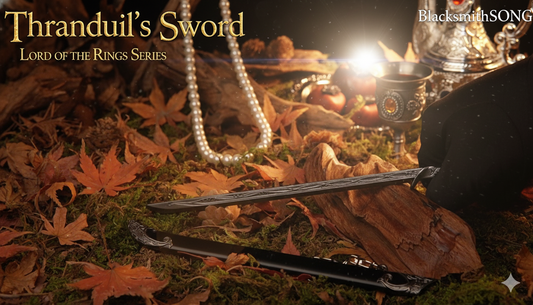 The Art of Flow: Analyzing the Seamless Design of the 80g "Thranduil’s Sword" Replica