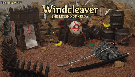 Slicing the Wind: The 26cm Windcleaver Metal Replica (49g)