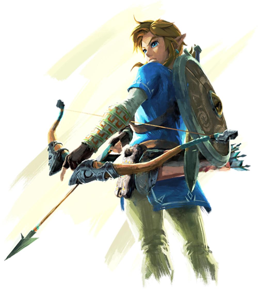 Traveler's Bow - The Legend of Zelda Beginner's Archery Weapon 1:6 Zinc Alloy | Lightweight Zinc Frame & Forest Green Enamel | Great Plateau Starter Display for Hyrule Explorers - BlacksmithSONG