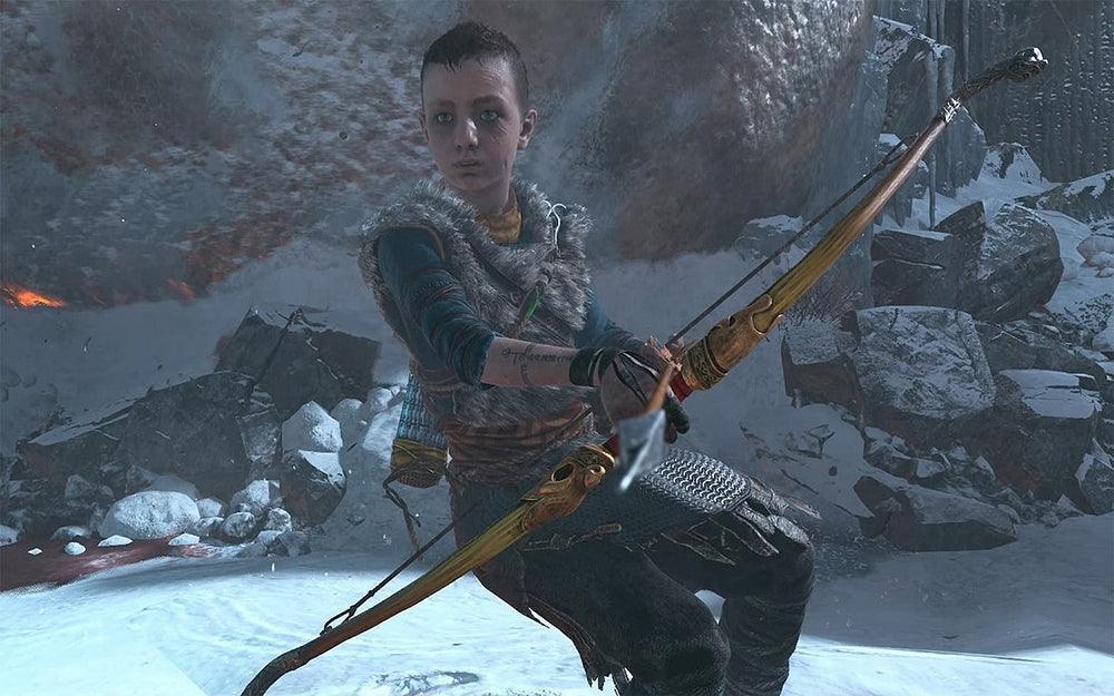 God of War Talon Bow Replica - Atreus' Precision Hunter Weapon | Norse Wilderness Survival Archery Collectible - BlacksmithSONG