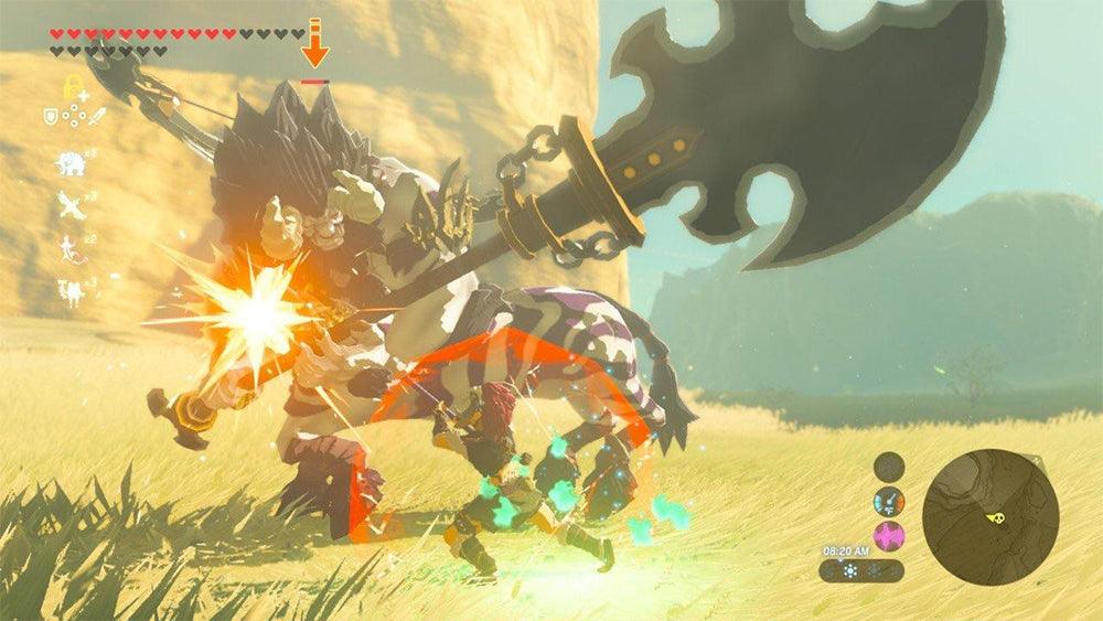 Savage Lynel Spear - The Legend of Zelda Breath of the Wild Coliseum Weapon 1:6 Zinc Alloy | Lynel Horn-Inspired Tip & Tribal Engraving | Electrostatic Weathered Coating for Hyrule Warriors - BlacksmithSONG