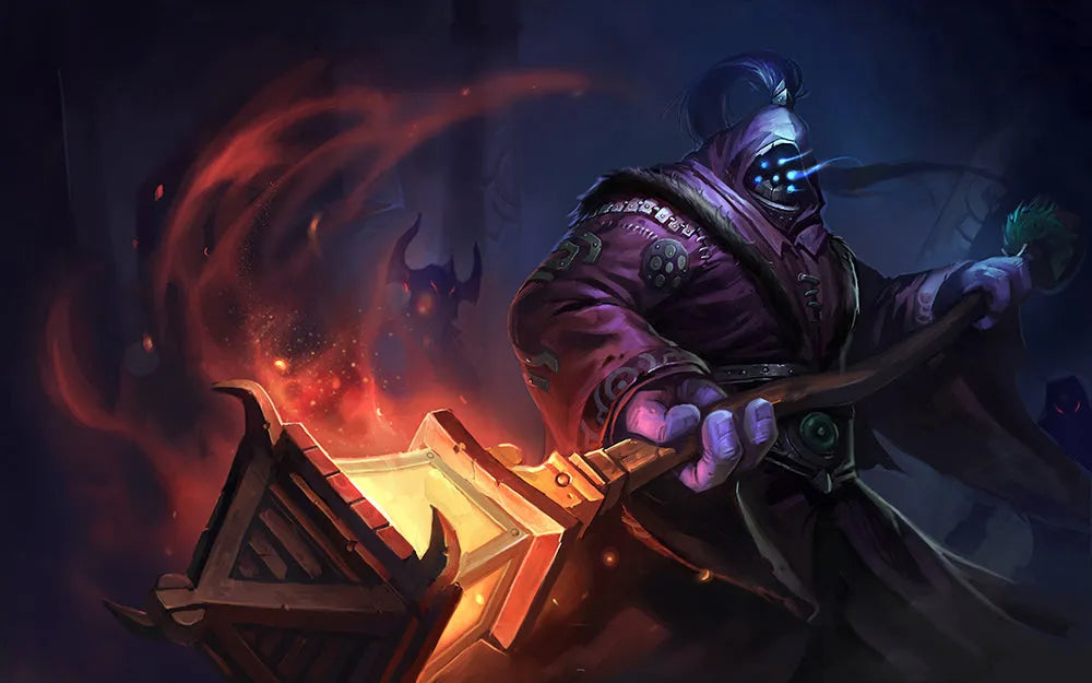 Jax's Brazier Stave Replica | League of Legends Weapon | 1:6 Scale