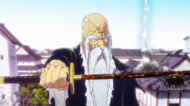 Bleach Ryūjin Jakka Replica - Yamamoto's Flame Devastator Zanpakuto | Soul Society Fire Captain's Legacy Collectible - BlacksmithSONG