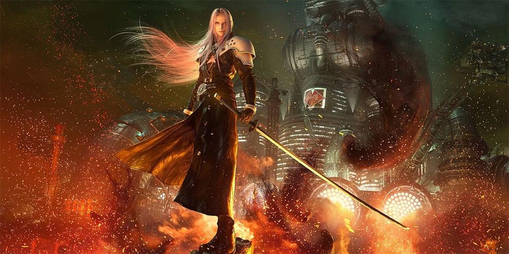 Masamune Katana Replica - Final Fantasy VII Sephiroth's Legendary Blade 1:6 Scale | Celestial Black Zinc Alloy & Single-Wing Motif | Nibelheim Incident Memorial for One-Winged Angel Collectors - BlacksmithSONG