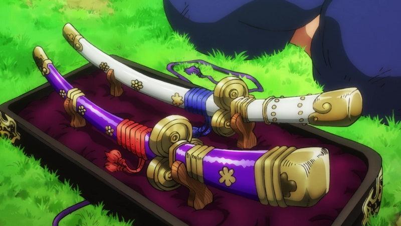 One Piece Ame no Habakiri Replica - Kozuki Oden's Wano Legacy Blade | Historic Battle Against Kaido Collectible - BlacksmithSONG