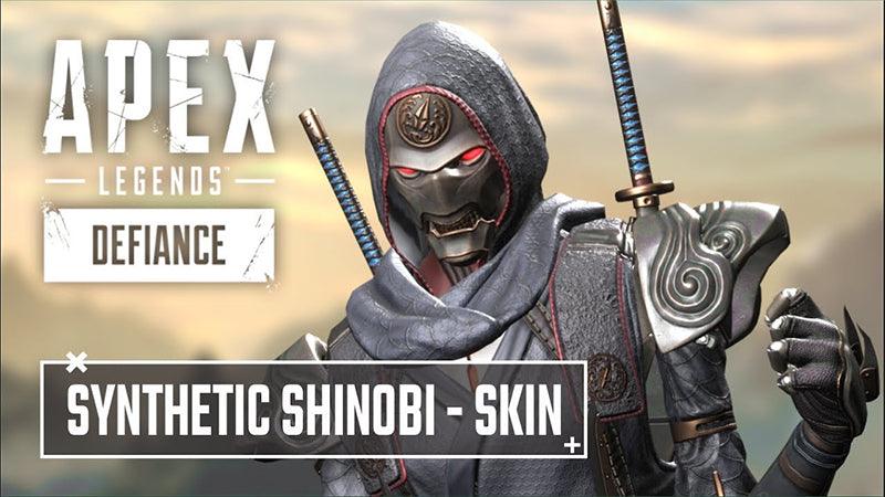 Revenant's Shinobi Katana - Apex Legends Synthetic Shinobi Skin Blade 1:6 Scale | Shadow Assassin Aesthetic & Round Tsuba | Electroplated Edge for Stealth Takedown Displays - BlacksmithSONG