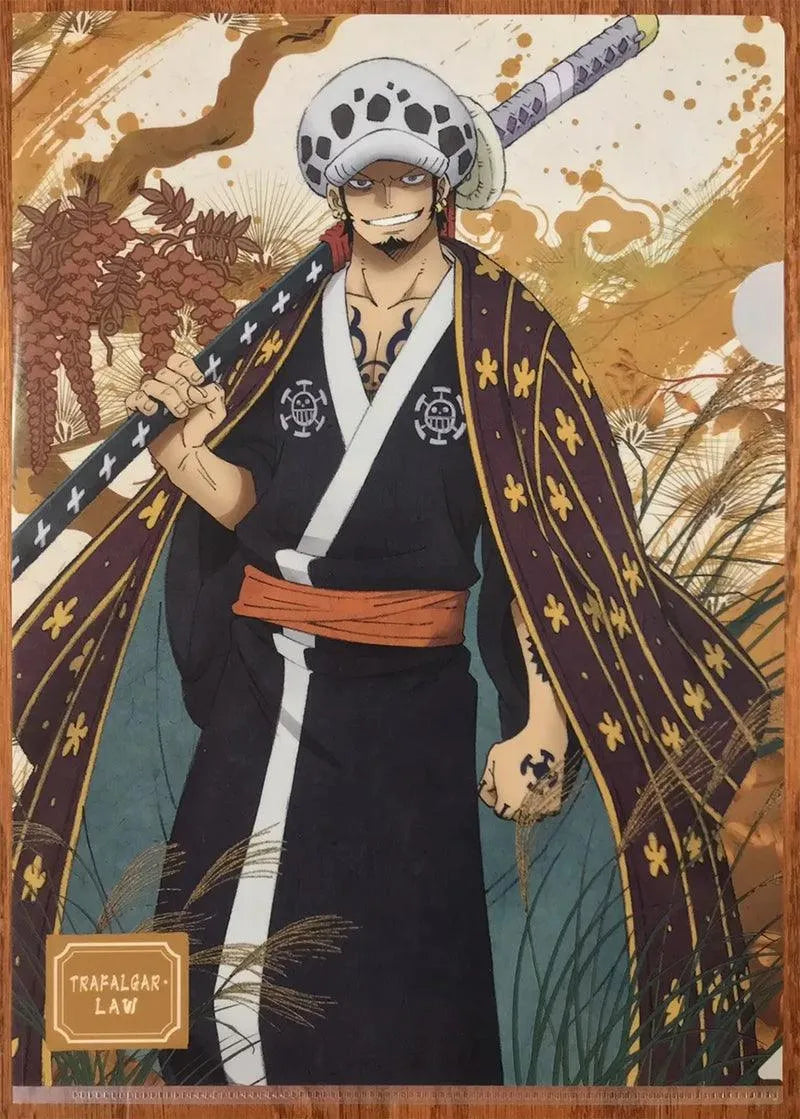 One Piece Kikoku Nodachi Replica - Trafalgar Law's Cursed Blade | Worst Generation Pirate Weapon Art - BlacksmithSONG