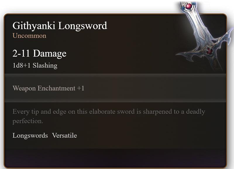 Githyanki Warband Longsword - BG3 Psionic Edge 1:6 Scale | Ceremonial Astral Sigils | Lae'zel Companion Build Zinc Alloy Collectible - BlacksmithSONG