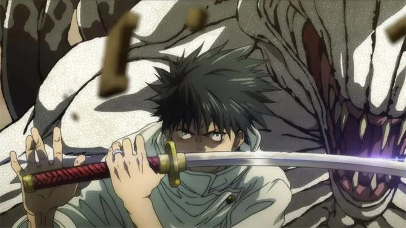 Jujutsu Kaisen Cursed Katana Replica - Yuta Okkotsu's Rika-Bound Blade for Special Grade Energy Collector Sanctum - BlacksmithSONG
