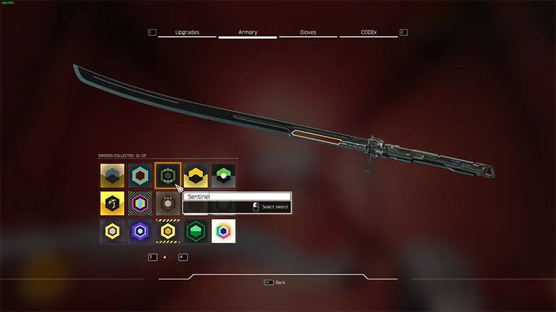 Sentinel Sword Replica | Ghostrunner Sword | 1:6 Scale Cyberpunk Weapon