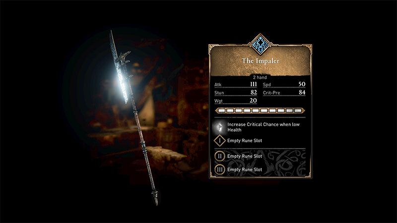 Eivor's Impaler Spear - AC Valhalla Dracula-Inspired Weapon 1:6 | Wallachian Battle Pike | Vampire Legend Zinc Alloy Art for Gothic Collectors - BlacksmithSONG