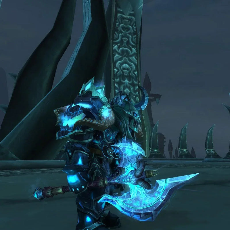 Shadowmourne Axe Replica | World of Warcraft | 1:6 Scale Metal Collectible | BlacksmithSONG - BlacksmithSONG