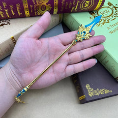 Skyward Spine Spear Replica | Genshin Impact Metal Collectible | BlacksmithSONG - BlacksmithSONG