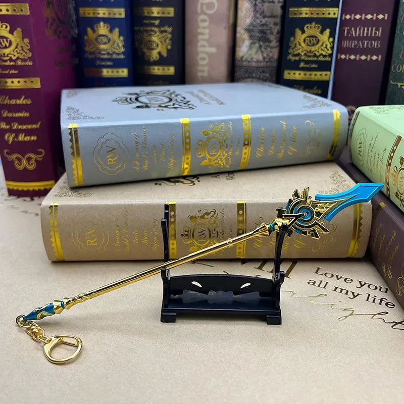 Skyward Spine Spear Replica | Genshin Impact Metal Collectible | BlacksmithSONG - BlacksmithSONG