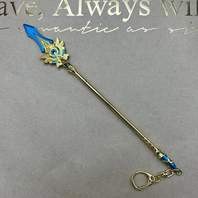 Skyward Spine Spear Replica | Genshin Impact Metal Collectible | BlacksmithSONG - BlacksmithSONG
