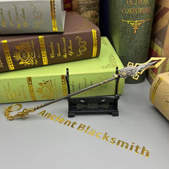 Vortex Vanquisher Spear Replica | Genshin Impact Metal Collectible | BlacksmithSONG - BlacksmithSONG