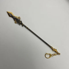 Vortex Vanquisher Spear Replica | Genshin Impact Metal Collectible | BlacksmithSONG - BlacksmithSONG