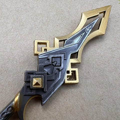 Vortex Vanquisher Spear Replica | Genshin Impact Metal Collectible | BlacksmithSONG - BlacksmithSONG