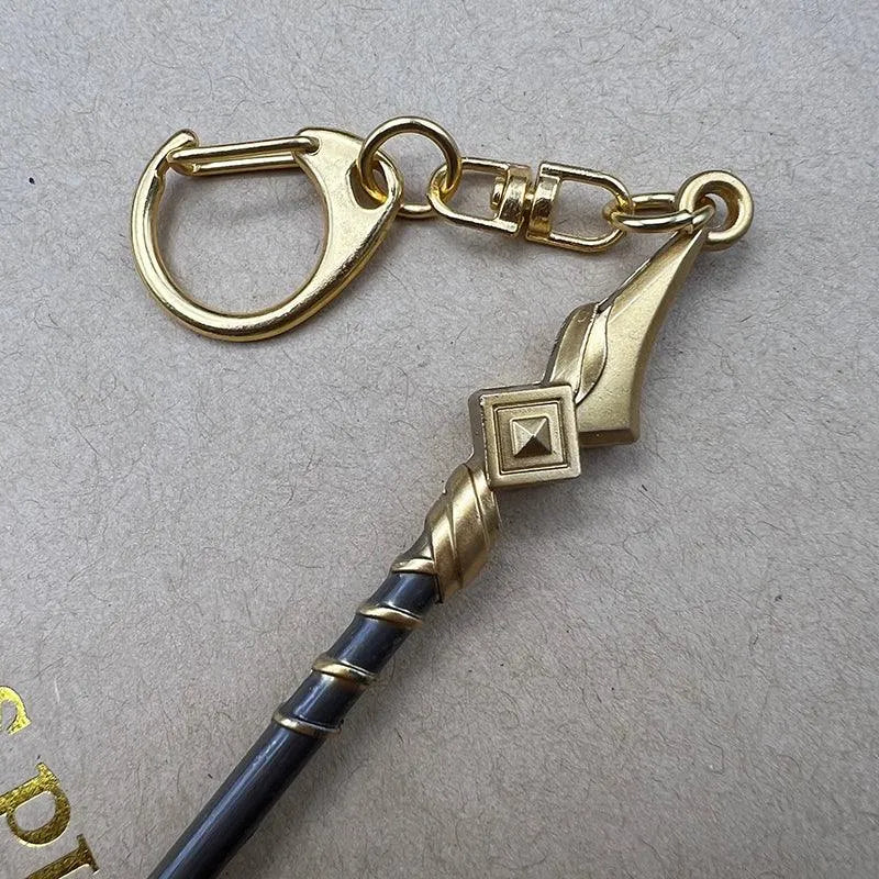 Vortex Vanquisher Spear Replica | Genshin Impact Metal Collectible | BlacksmithSONG - BlacksmithSONG