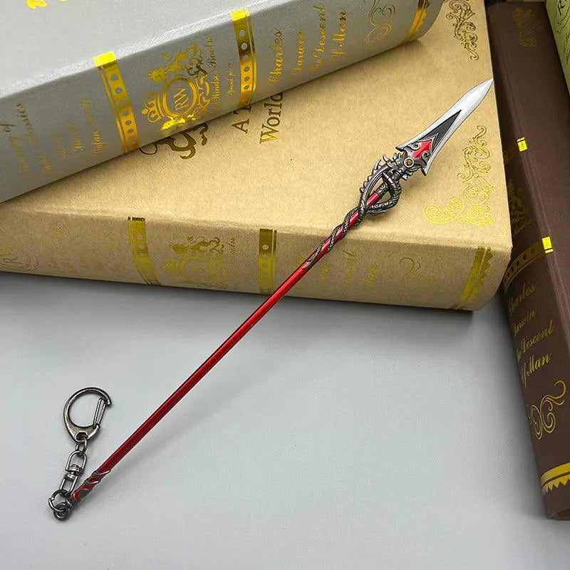 Dragon's Bane Spear Replica | Genshin Impact Metal Collectible | BlacksmithSONG - BlacksmithSONG