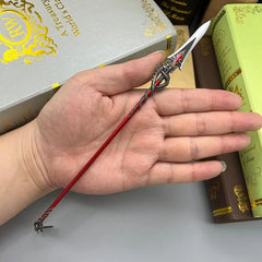 Dragon's Bane Spear Replica | Genshin Impact Metal Collectible | BlacksmithSONG - BlacksmithSONG
