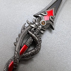 Dragon's Bane Spear Replica | Genshin Impact Metal Collectible | BlacksmithSONG - BlacksmithSONG