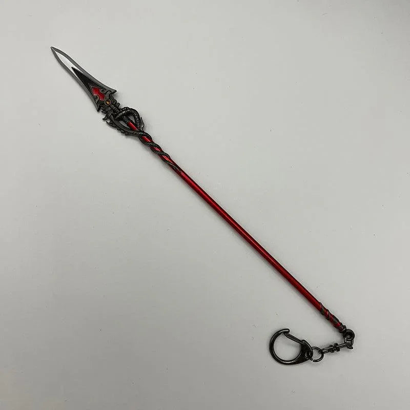 Dragon's Bane Spear Replica | Genshin Impact Metal Collectible | BlacksmithSONG - BlacksmithSONG