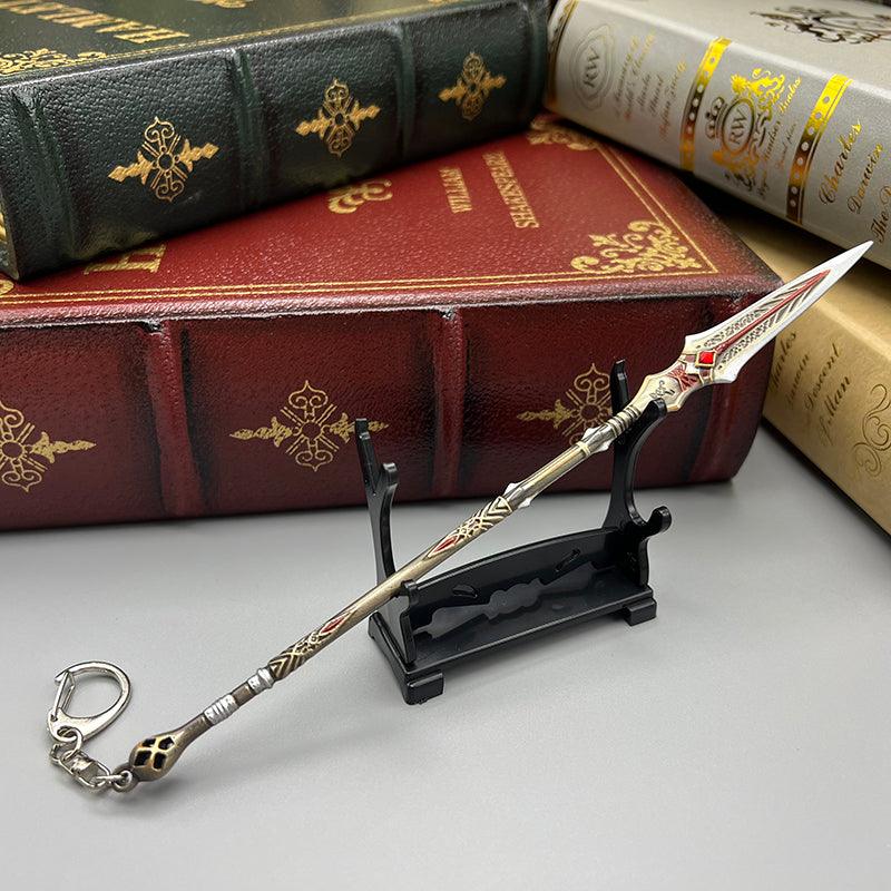 God of War Ragnarok Draupnir Spear Replica - Kratos' Self-Replicating Dwarven Weapon | Infinite Throw Collectible Art - BlacksmithSONG