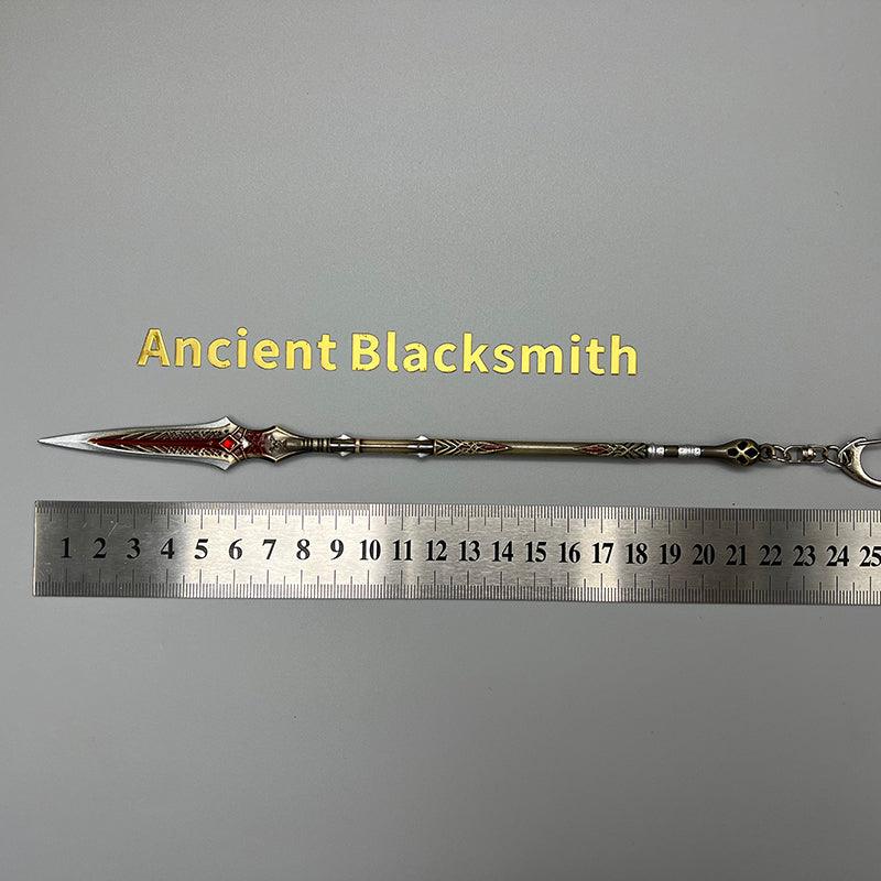 God of War Ragnarok Draupnir Spear Replica - Kratos' Self-Replicating Dwarven Weapon | Infinite Throw Collectible Art - BlacksmithSONG