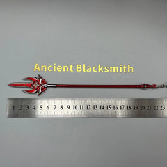 Deathmatch Spear Replica | Genshin Impact Metal Collectible | BlacksmithSONG - BlacksmithSONG