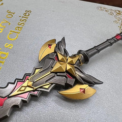 The Black Sword Replica | Genshin Impact Metal Sword | 1:6 Scale Collectible | BlacksmithSONG - BlacksmithSONG